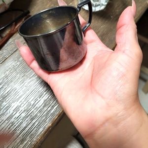 Nursery sliver plate 15204 baby cup